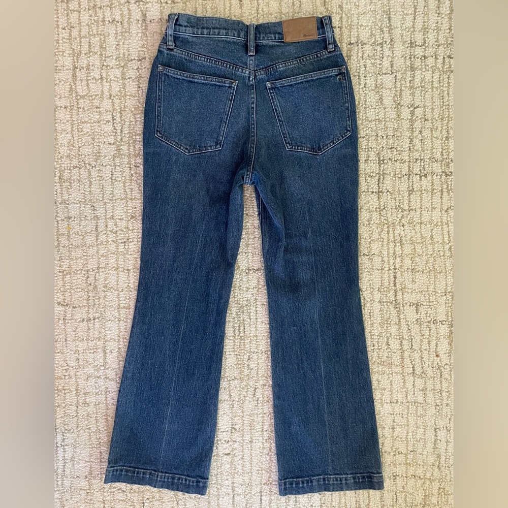Madewell The Perfect Vintage Flare Crop Jean - Picture 9 of 9